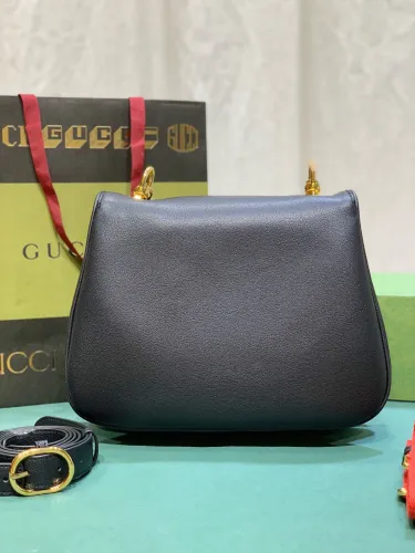 Gucci Womens Bags Shoulder Messenger Bag Luxury Brand Gucci Blondie medium top handle bag with Original Box  
