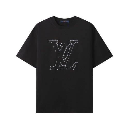 Louis Vuitton Luxury Brand Men Womens Short Sleeve T-Shirt   