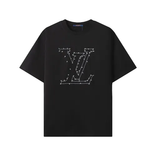 Louis Vuitton Luxury Brand Men Womens Short Sleeve T-Shirt   