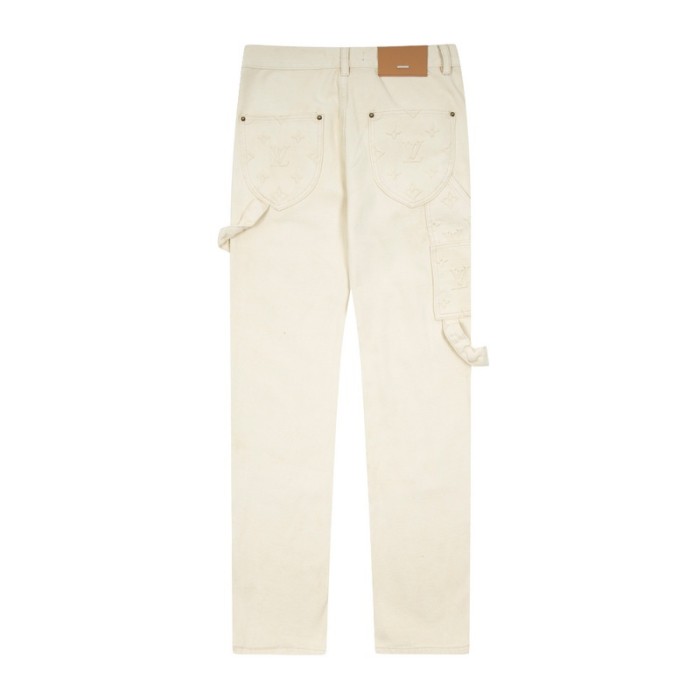 Louis Vuitton Luxury Brand Women Mens Pant Jeans   
