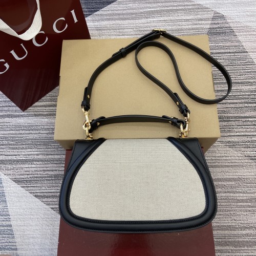 Gucci Womens Bags Shoulder Messenger Bag Luxury Brand GG GUCCI BLONDIE SMALL TOP HANDLE BAG with Original Box 815714 HAAKG 9755