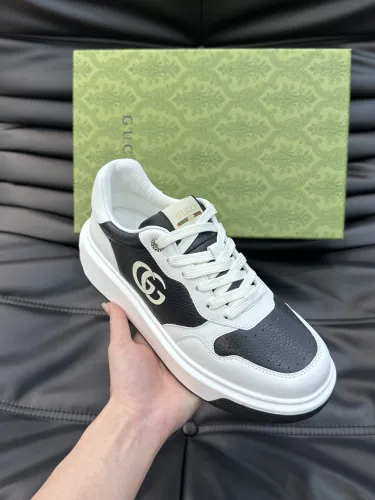 Gucci Mens Shoes Sneakers Luxury Brand Fashion Men's Gucci Re-Web trainer in leather with Original Box Whatsapp 