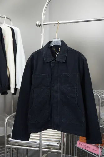 Louis Vuitton Men Womens Jackets Denim Coat Luxury Brand Mens Jackets Top Quality   