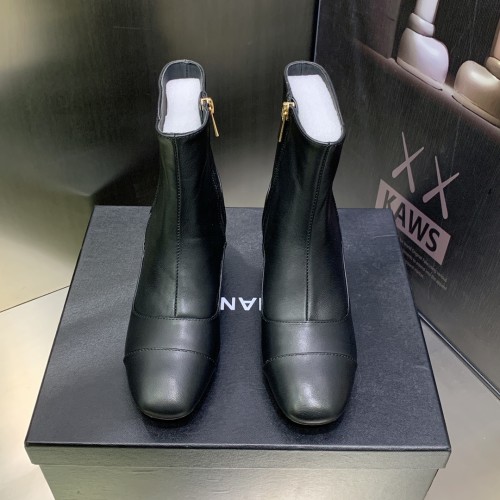 Chanel Womens Shoes Boots Luxury Brand Design with Original Box Women Fashion Ankle Boots Booties 5cm Heel