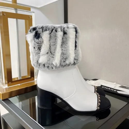 Chanel Womens Shoes Boots Luxury Brand Design with Original Box Women Fashion Ankle Boots Booties 6.5cm Heel