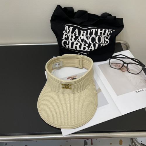 Celine Womens Hats Luxury Brand Design Celine Visor Hat with Original Box  