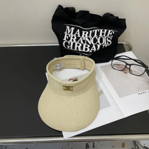 Celine Womens Hats Luxury Brand Design Celine Visor Hat with Original Box  