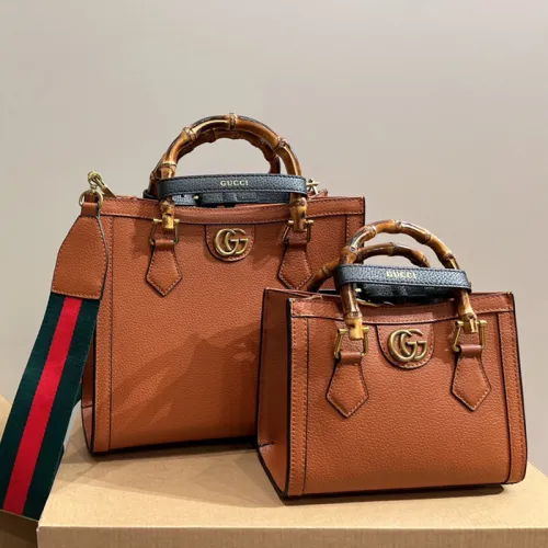 Gucci Womens Bags Shoulder Handbag Luxury Brand Gucci Diana jumbo GG small tote bag 702721 U3ZDT 2185