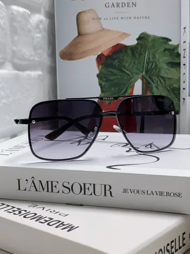 Prada Sunglasses Luxury Brand Men Womens Sunglasses with Original Box  