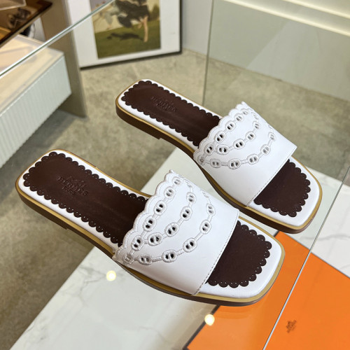 Hermes Womens Shoes Extra Slippers Casual Fashion Slipper Luxury Brand with Original Box