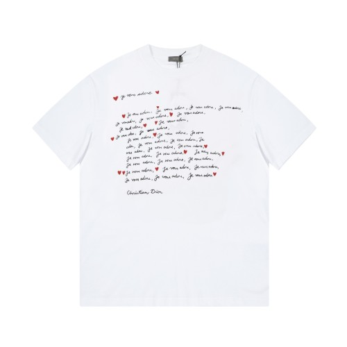 Doir Luxury Brand Women Mens Short Sleeve T-Shirt   