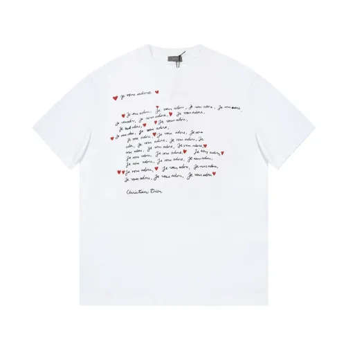 Doir Luxury Brand Women Mens Short Sleeve T-Shirt   