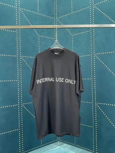 Balenciaga Luxury Brand Women Mens Short Sleeve T-Shirt   