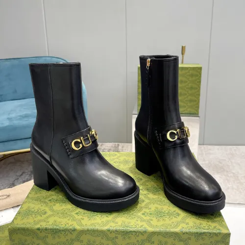Gucci Women Shoes Boots Luxury Brand Fashion Women's ankle boot with Double G with Original Box Whatsapp 