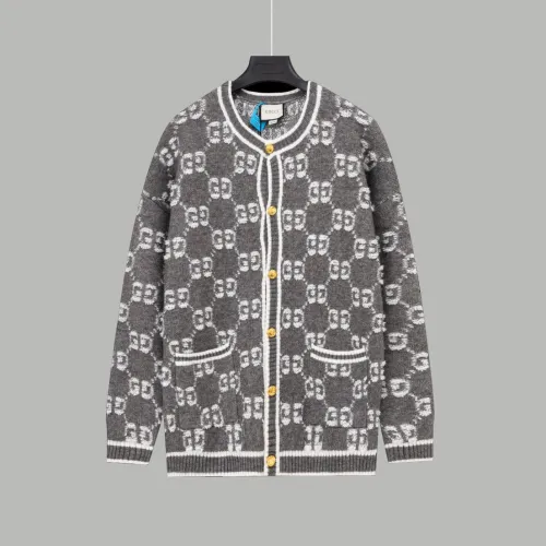 Gucci Cardigan Men Womens Knit Cardigan Luxury Brand Womens Knitwear Top Quality   