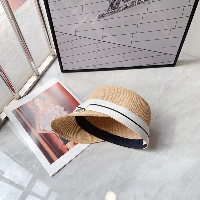 Dior Womens Straw Hat Luxury Brand Design Dior Cap with Original Box  