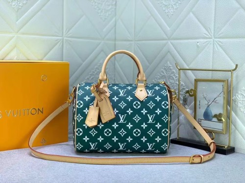 Louis Vuitton Womens Bags Luxury Brand Fashion Type Louis Vuitton SPEEDY BANDOULIÈRE 25 with Original Box  