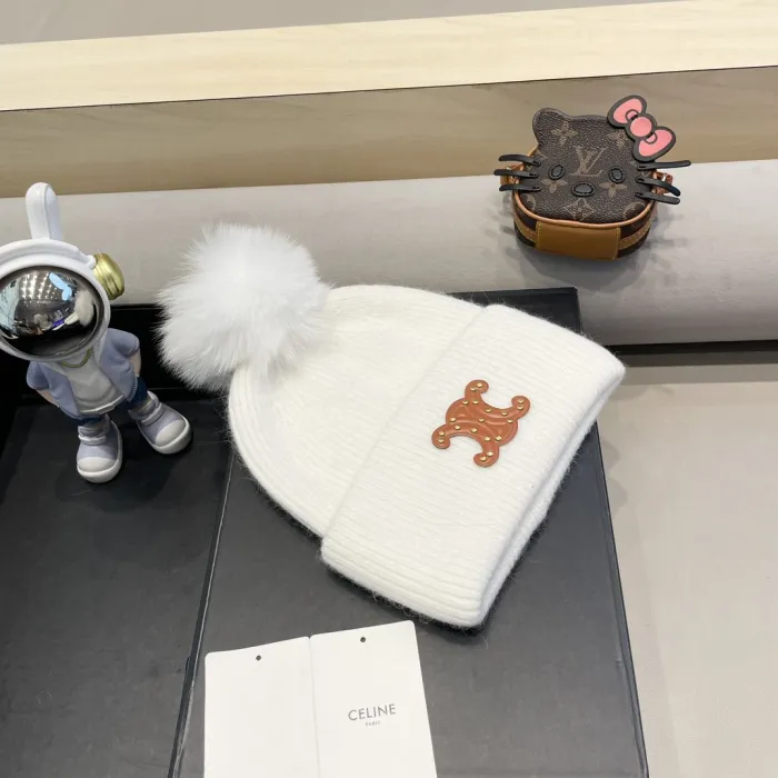 Celine Womens Hats Luxury Brand Design Celine Knit Hat with Original Box  
