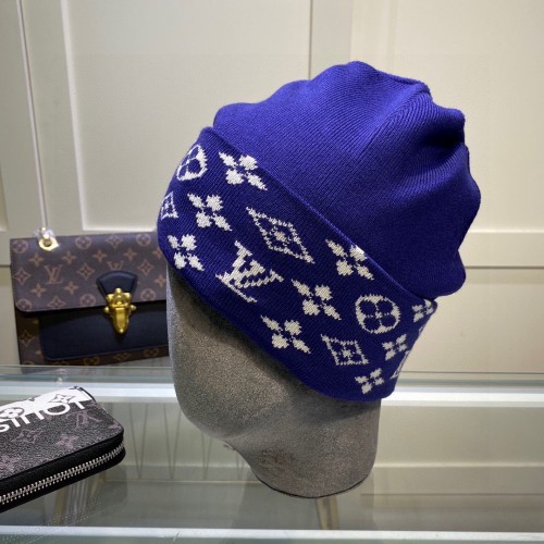 Louis Vuitton Womens Mens Cap Knit Hat Luxury Brand with Original Box  