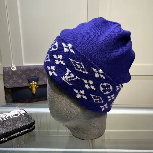 Louis Vuitton Womens Mens Cap Knit Hat Luxury Brand with Original Box  