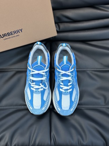 Burberry Men Shoes Fashion Sneakers Luxury Brand Vintage Cotton Sneaker with Original Box Whatsapp 