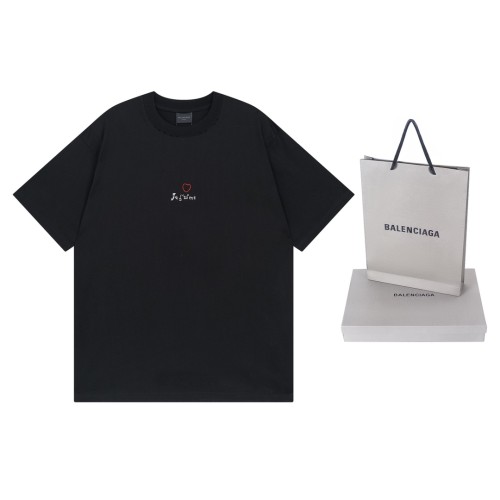 Balenciaga Luxury Brand Women Mens Short Sleeve T-Shirt   