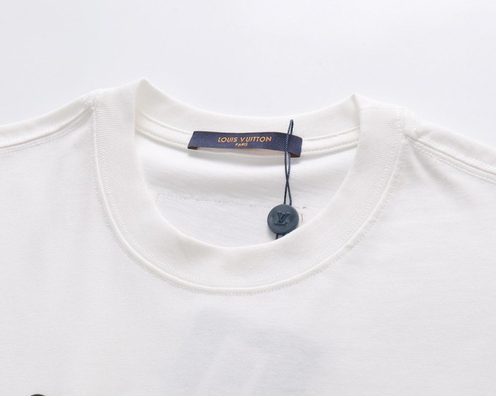 Louis Vuitton Luxury Brand Men Womens Short Sleeve T-Shirt   