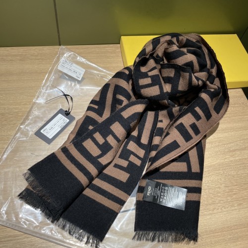 Fendi Scarves Men Womens Fashion Scarf090