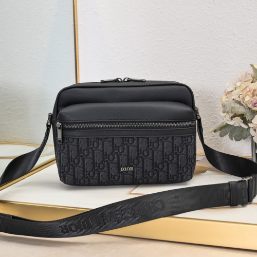 Dior Womens Mens Unisex Bag Shoulder Bags Luxury Brand Design Rider 2.0 Zipped Messenger Bag with Original Box  
