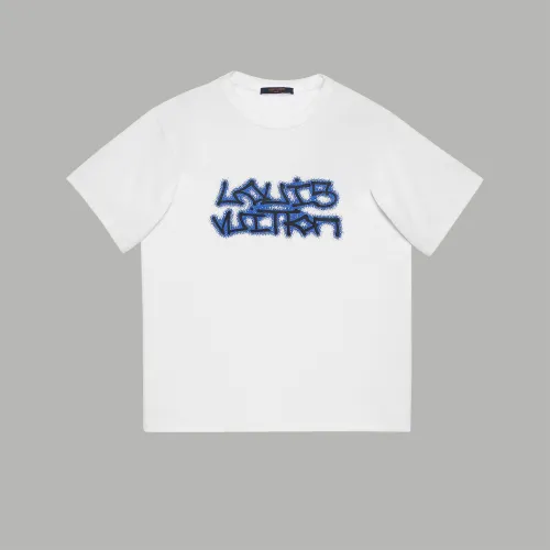 Louis Vuitton Luxury Brand Men Womens Short Sleeve T-Shirt   