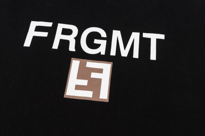 Fendi x Frgmt Luxury Brand Women Mens Short Sleeve T-Shirt   