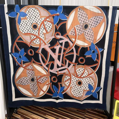 Louis Vuitton Scarves Womens Fashion Scarf with Original Box   