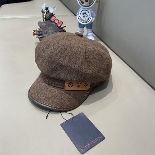 Louis Vuitton Womens Cap Beret Hat Luxury Brand with Original Box  