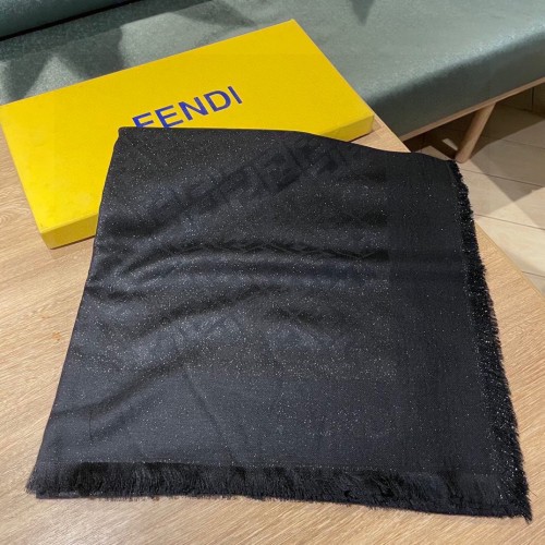 Fendi Scarves Men Womens Fashion Scarf001