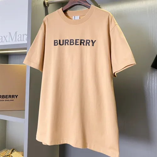 Burberry Luxury Brand Women Mens Short Sleeve T-Shirt Logo Cotton T-shirt   