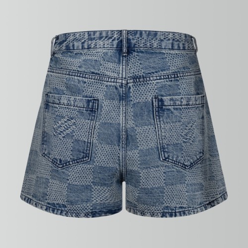 Louis Vuitton Luxury Brand Womens Pant Short Jeans   