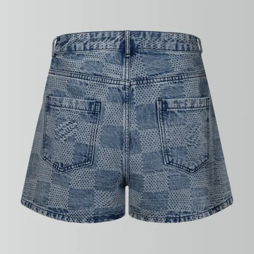 Louis Vuitton Luxury Brand Womens Pant Short Jeans   