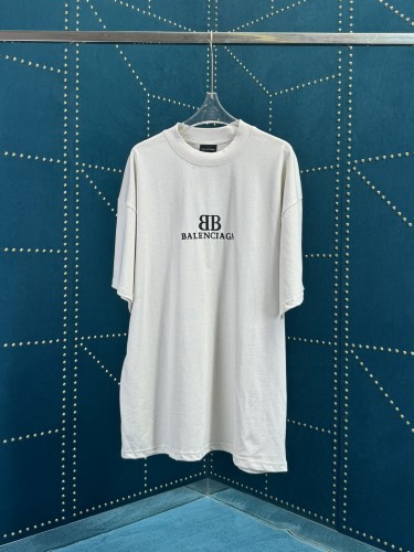 Balenciaga Luxury Brand Women Mens Short Sleeve T-Shirt   