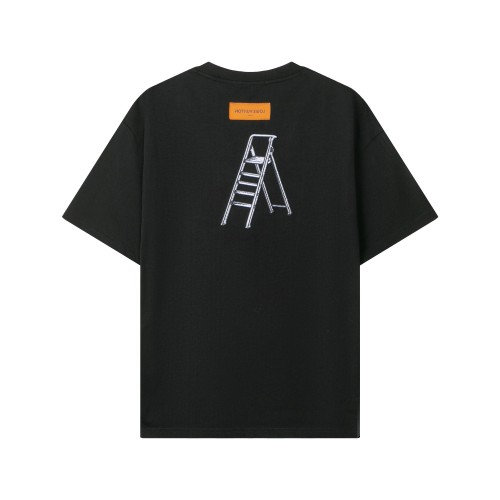 Louis Vuitton Luxury Brand Men Womens Short Sleeve T-Shirt   