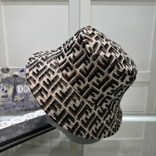Fendi Men Womens Bucket Hat Luxury Brand Design Fendi Cap with Original Box  
