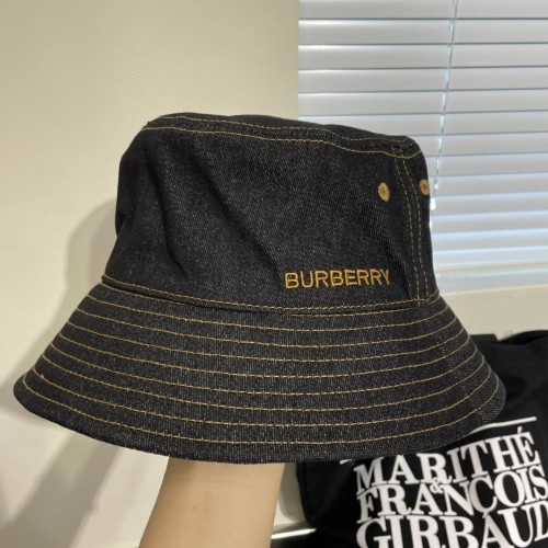 Burberry Womens Mens Cap Bucket Hat Luxury Brand with Original Box  