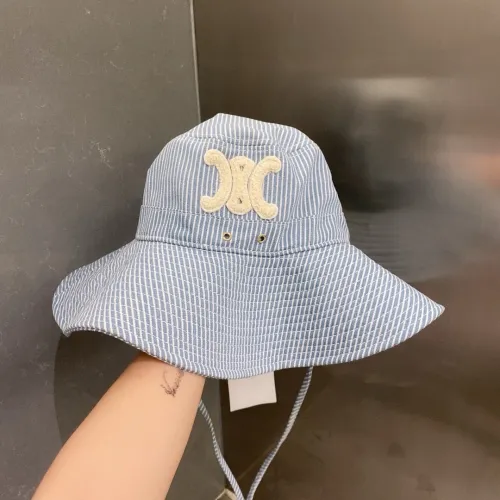 Celine Men Womens Hats Luxury Brand Design Celine Bucket Hat Straw Hat with Original Box  
