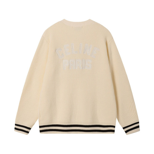 Celine Cardigan Men Womens Knit Cardigan Luxury Brand Womens Knitwear Top Quality   