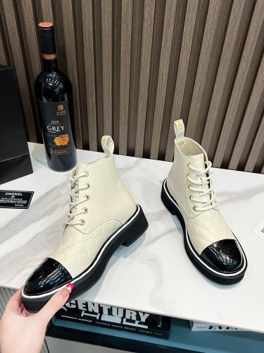 Chanel Womens Shoes Boots Luxury Brand Design with Original Box Women Fashion Ankle Boots Booties