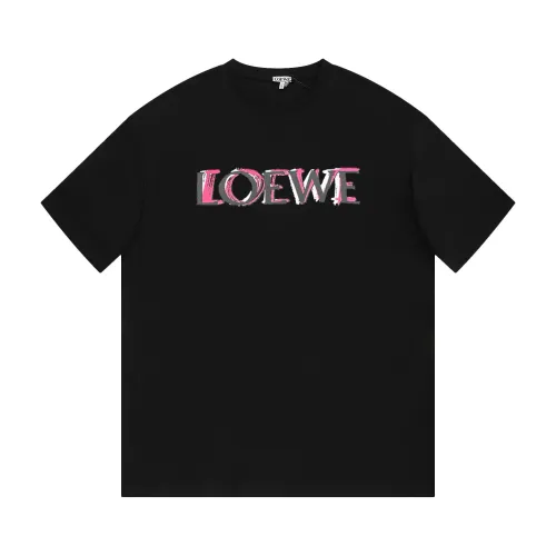 Loewe Luxury Brand Men Womens Short Sleeve T-Shirt   