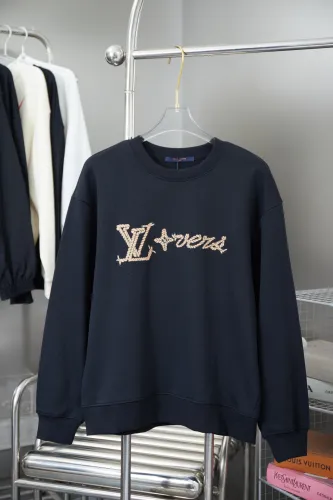 Louis Vuitton Womens Mens Long Sleeve Sweatshirt Luxury Brand Mens Sweatshirts   