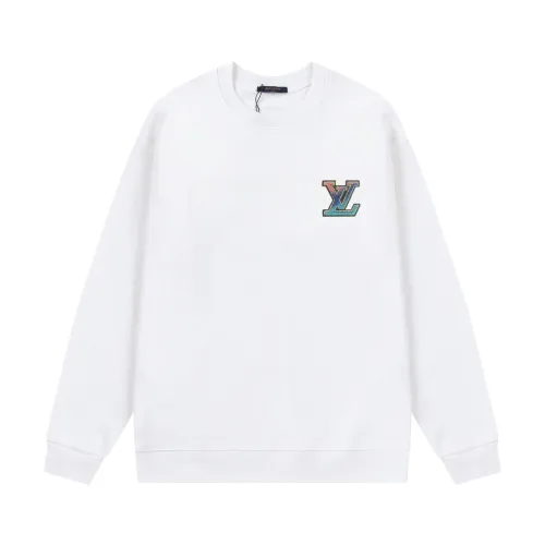 Louis Vuitton Womens Mens Long Sleeve Sweatshirt Luxury Brand Mens Hoodie   