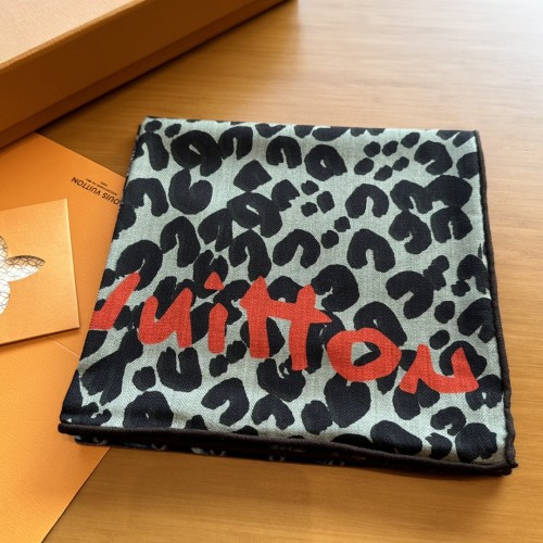 Louis Vuitton Scarves Womens Fashion Scarf with Original Box   