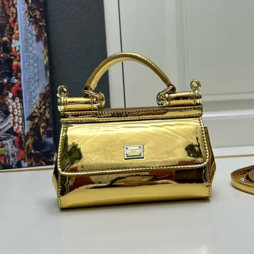 Dolce&Gabbana Womens Bags Shoulder Bag in quilted nappa leather Luxury Brand with Original Box  
