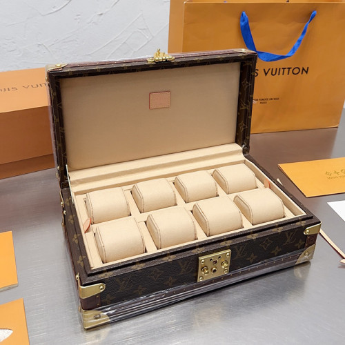 Louis Vuitton Watches Bags Luxury Brand 8-Pack Watch Made Of Classic Monogram Canvas